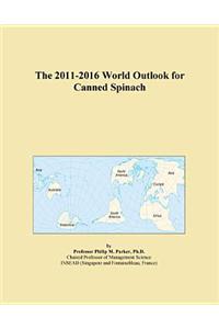 The 2011-2016 World Outlook for Canned Spinach