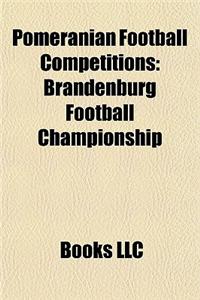 Pomeranian Football Competitions