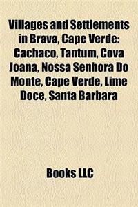 Villages and Settlements in Brava, Cape Verde
