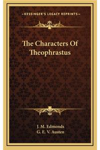 The Characters of Theophrastus