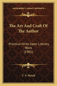 Art And Craft Of The Author