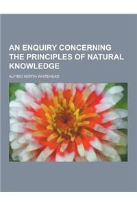 An Enquiry Concerning the Principles of Natural Knowledge