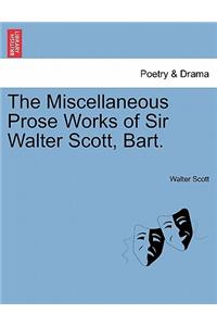 The Miscellaneous Prose Works of Sir Walter Scott, Bart.