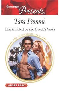 Blackmailed by the Greek's Vows