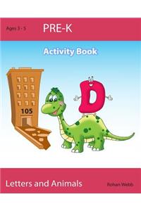Pre-K Letters and Animals