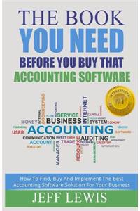 Book You Need Before You Buy That Accounting Software