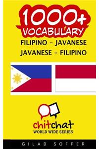 1000+ Filipino - Javanese Javanese - Filipino Vocabulary