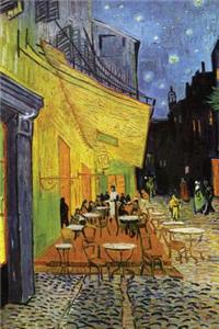 Vincent van Gogh's 'Cafe Terrace at Night ' Art of Life Journal (Lined)