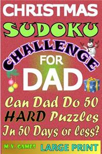 Christmas Sudoku Challenge For Dad