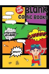 Blank Comic Book For Kids