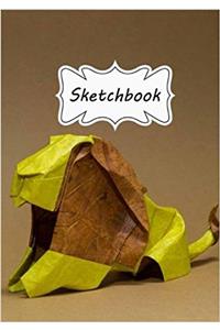 Sketchbook Lion: Blank Paper for Drawing, Doodling or Sketching (Sketchbooks)