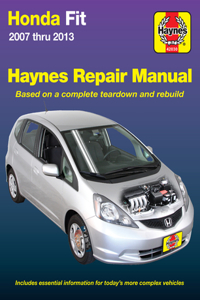 Honda Fit 2007 Thru 2013 Haynes Repair Manual