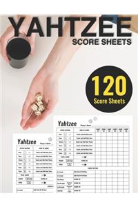 Yahtzee Score Sheets