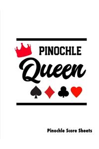 Pinochle Queen, Pinochle Score Sheets