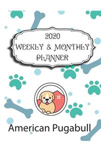 2020 American Pugabull Planner