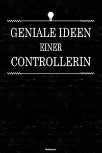 Geniale Ideen einer Controllerin Notizbuch