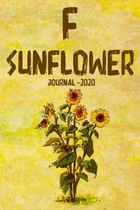 F Sunflower Journal 2020