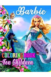 Barbie Coloring Book for Children