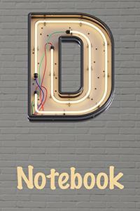 D Monogram Notebook