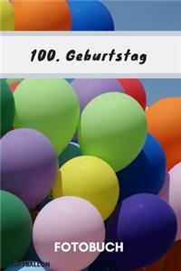 Fotobuch 100. Geburtstag Luftballon