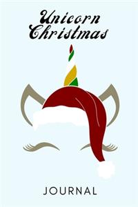 Unicorn Christmas Journal