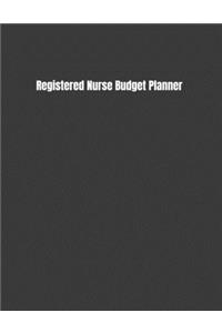 Registered Nurse Budget Planner