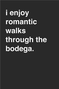 Bodega Lover 120 Page Notebook Lined Journal