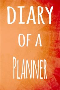 Diary of a Planner
