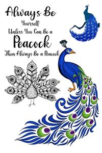 Always Be Yourself Unless You Can Be a Peacock Then Always Be a Peacock