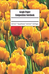Graph Paper Composition Notebook
