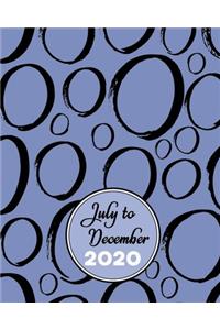Daily Planner 2020 July - December