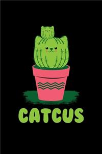 Cat Cactus Notebook Catcus