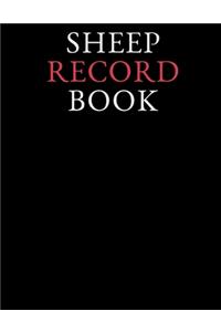 Sheep Record Book