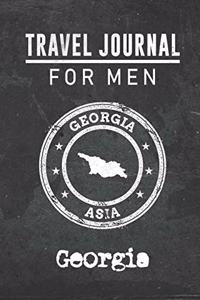 Travel Journal for Men Georgia