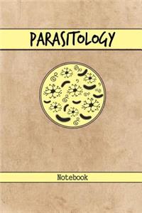 Parasitology Notebook: 150 Blank Lined Pages for Biology Students and Parasitology Scientist