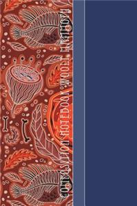 Composition Notebook Wooly Mammoth: Cool Fossils Pattern 6 X 9 Wide Ruled Paper Notebook, Appreciation, Quote Journal or Diary Unique Inspirational Gift for Friend or Teacher, Beginning or End of School Year, Retirement, Birthday or Gratitude Prese