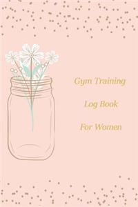 Gym Training Log Book For Women