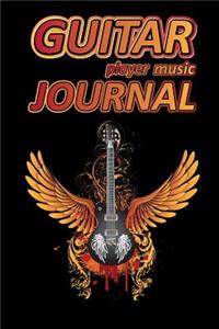 Guitar Player Music Journal -