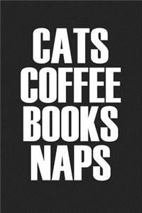 Cats Coffee Books Naps