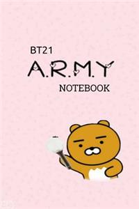 Bt21 A.R.M.Y Notebook