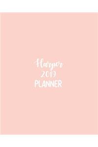 Harper 2019 Planner