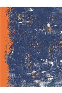 Navy Orange and Light Orange