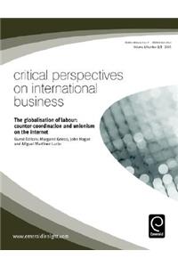 The Globalisation of Labour Counter-Coordination and Unionism on the Internet