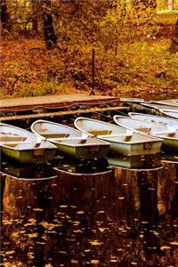 Boats on the Autumn Lake