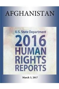AFGHANISTAN 2016 HUMAN RIGHTS Report