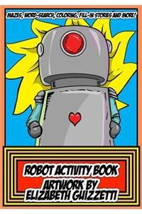 Robot Activity Book