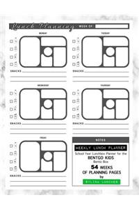 Weekly Lunch Planner