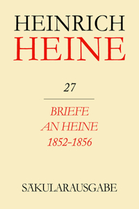Briefe an Heine 1852-1856