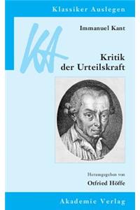 Immanuel Kant: Kritik Der Urteilskraft