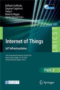 Internet of Things. Iot Infrastructures